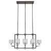 Люстра на штанге Newport 4400 4408/S black glossy