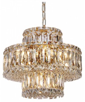 Подвесная люстра Newport 8450 8458+3/C gold