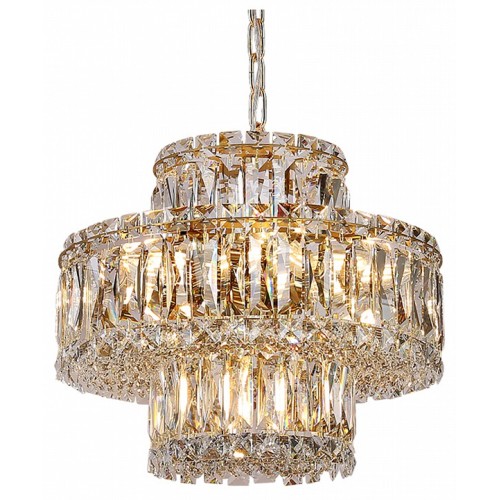 Подвесная люстра Newport 8450 8458+3/C gold