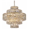 Подвесная люстра Newport 8450 8459+6/C gold