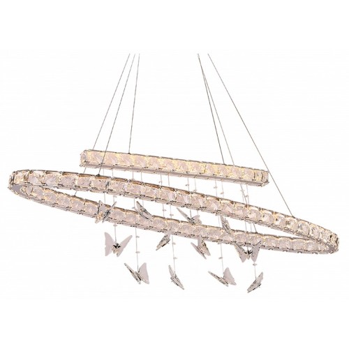 Подвесной светильник Newport 8120 8120/120 oval chrome