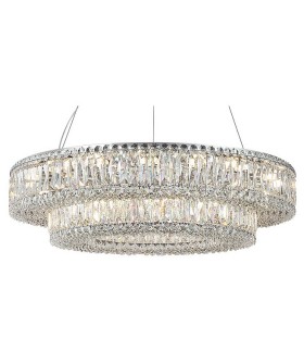 Подвесная люстра Newport 8450 8450+28/S chrome