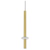 Подвесной светильник Newport 15000 15105+1/S brass