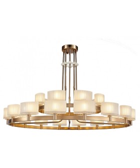 Люстра на штанге Newport 4330 4338+16/C new gold