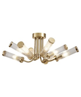 Люстра на штанге Newport 4550 4558/PL gold