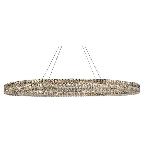 Подвесная люстра Newport  8550/160 C oval gold polished