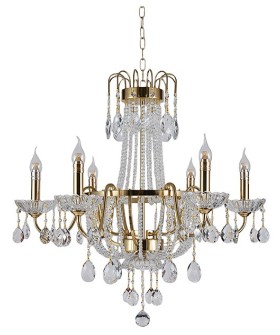 Подвесная люстра Newport ESMERALDA 1406/C bronze