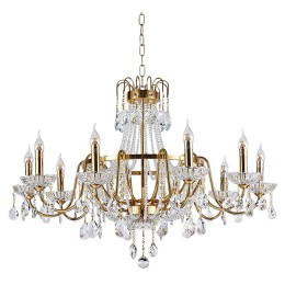 Подвесная люстра Newport ESMERALDA 1410/C bronze