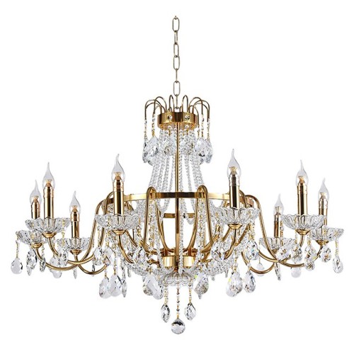 Подвесная люстра Newport ESMERALDA 1410/C bronze