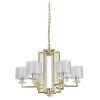 Подвесная люстра Newport ALEXANDRA 4406+1/C mat.gold
