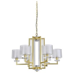 Подвесная люстра Newport ALEXANDRA 4406+1/C mat.gold