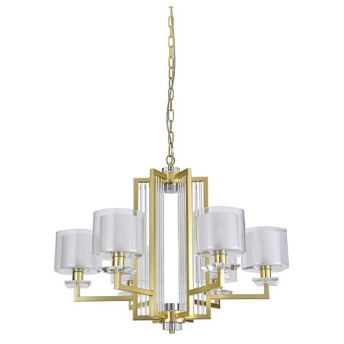 Подвесная люстра Newport ALEXANDRA 4406+1/C mat.gold