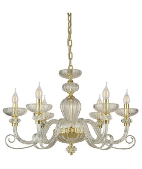 Подвесная люстра Newport ANNETTE 8626/C mat.soft gold clear Подвесная люстра Newport ANNETTE 8626/C mat.soft gold clear