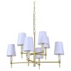 Подвесная люстра Newport CHELSY 4378/C mat.gold