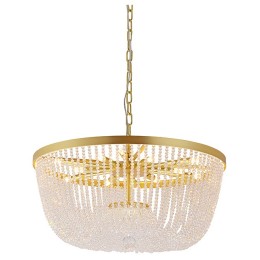 Подвесная люстра Newport LUNA 8320/60 C mat.gold