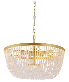 Подвесная люстра Newport LUNA 8320/60 C mat.gold