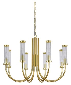 Подвесная люстра Newport MADONNA 4558/C mat.gold