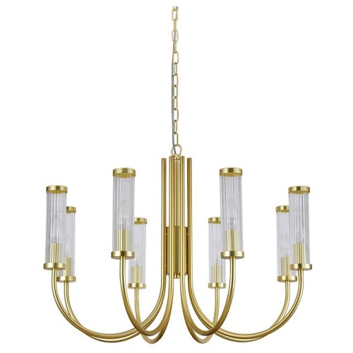 Подвесная люстра Newport MADONNA 4558/C mat.gold