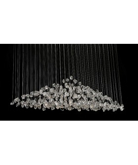 Подвесная люстра Newport VERONA 8230/140 С oval white clear