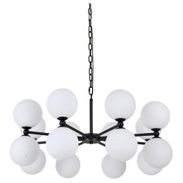 Подвесная люстра Newport INGRID 3840/80 С black+gold