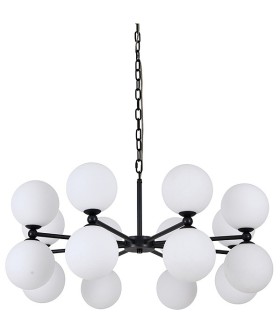 Подвесная люстра Newport INGRID 3840/80 С black+gold