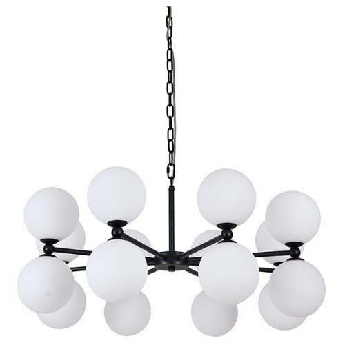 Подвесная люстра Newport INGRID 3840/80 С black+gold