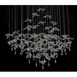 Подвесная люстра Newport VERONA 8220/140 С oval chrome