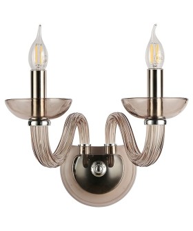 Бра Newport ARLETTE 8642/A chrome coffee Бра Newport ARLETTE 8642/A chrome coffee