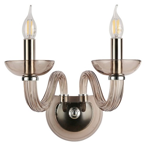 Бра Newport ARLETTE 8642/A chrome coffee