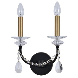 Бра Newport АНАСТАСИЯ 3972/A black+brass