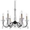 Подвесная люстра Newport АНАСТАСИЯ 3976/C black+brass