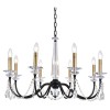 Подвесная люстра Newport АНАСТАСИЯ 3978/C black+brass