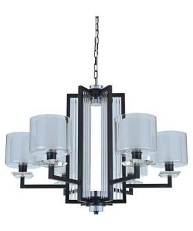 Подвесная люстра Newport АЛЕКСАНДРА 4406+1/C black+gold Подвесная люстра Newport АЛЕКСАНДРА 4406+1/C black+gold
