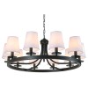 Подвесная люстра Newport 4400 4412+6+3/C black+gold