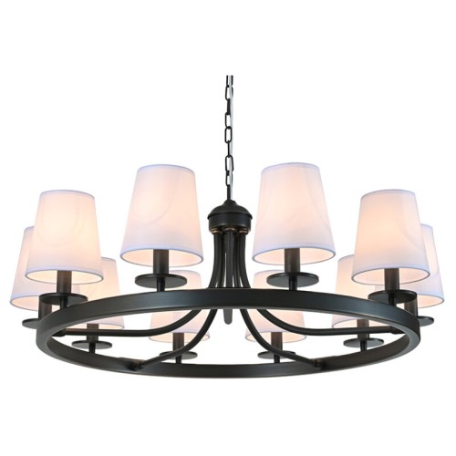 Подвесная люстра Newport 4400 4412+6+3/C black+gold