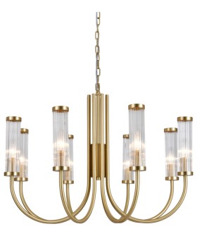 Подвесная люстра Newport 35500 35510/C black+gold