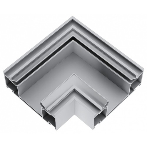 Соединитель угловой L-образный для треков накладных ST-Luce SKYLINE 48+ ST1047.599.00