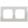 Рамка на 2 поста Werkel Aluminium WL11-Frame-02