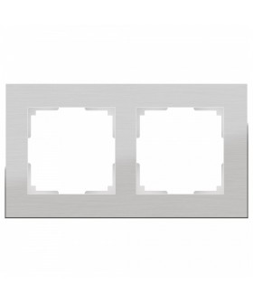 Рамка на 2 поста Werkel Aluminium WL11-Frame-02
