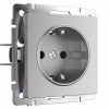 Розетка с заземлением, без рамки Werkel  W1171006