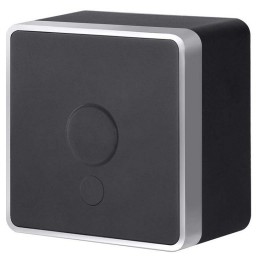 Розетка для вывод кабеля Werkel Gallant (черный с серебром) W5050234