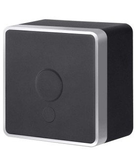 Розетка для вывод кабеля Werkel Gallant (черный с серебром) W5050234