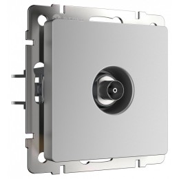 ТВ-розетка без рамки Werkel Серебряный W1184006