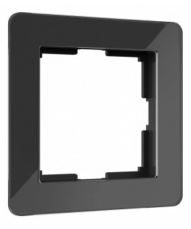 Рамка на 1 пост Werkel Acrylic черный W0012708