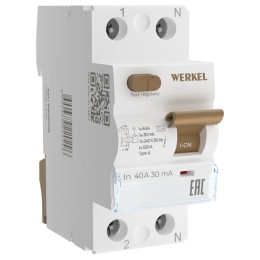 Устройство защитного отключения 2P Werkel  W812P406
