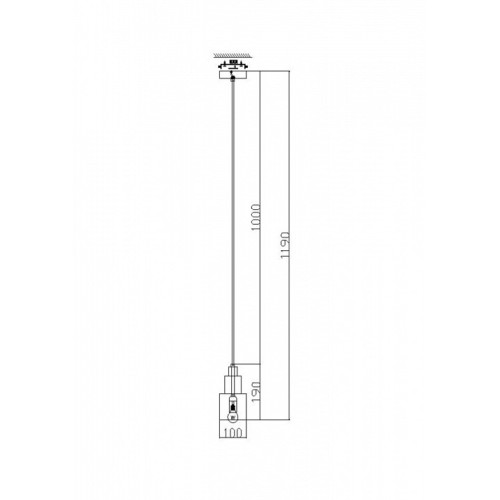 Подвесной светильник Freya Moke FR4006PL-01BS