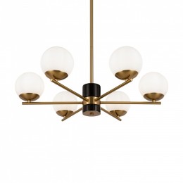 Люстра на штанге Freya Marble FR5230PL-06BS