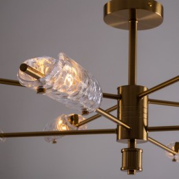 Люстра на штанге Freya Baret FR5420CL-08BS