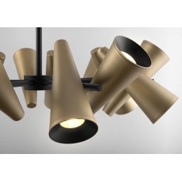 Люстра на штанге Maytoni Giro MOD095PL-14BS