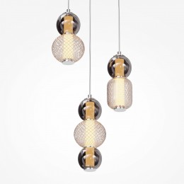 Подвесная люстра Maytoni Drop MOD273PL-L33CH3K